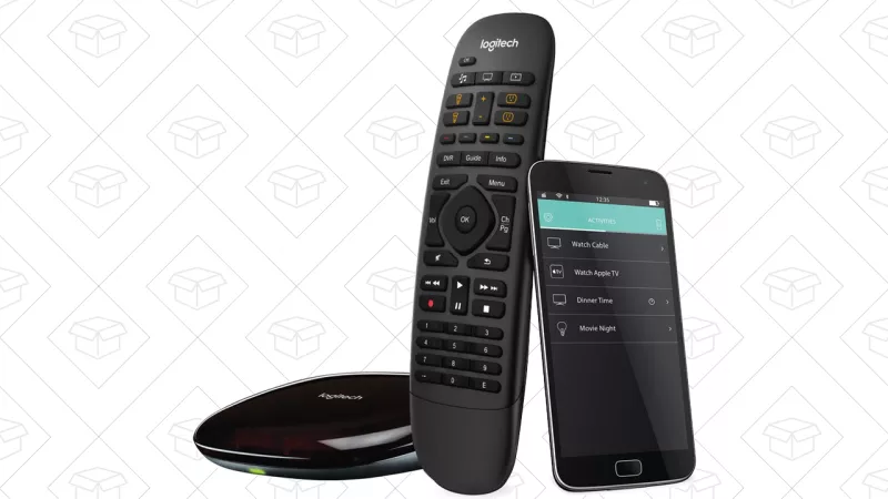 Logitech Harmony Companion Remote | $110 | Amazon